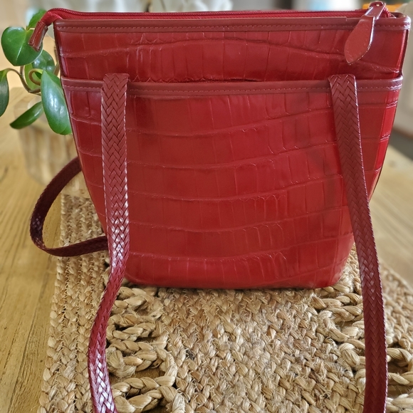 Brighton Red Leather Purse 👛 😍 - Picture 2 of 5